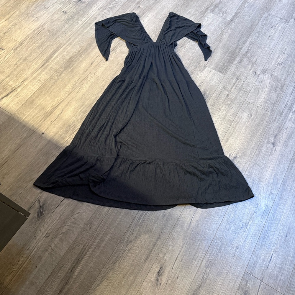 Free People Black Maxi Dress